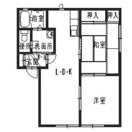 姫路駅 バス18分  八幡公民館前下車：停歩2分 1階の物件間取画像